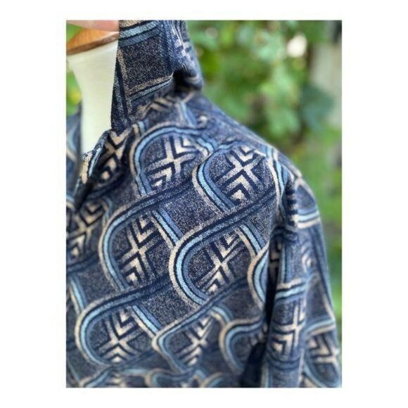 Vintage 70s Holt Renfrew Cotton Velvet Short Coat Fall Jacket - Picture 14 of 15